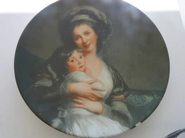 assiette vigee lebrun déco